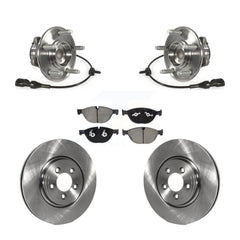 Transit Auto KBB-128577 Wheel Bearing and Hub Assembly for 2010 Jaguar XF - Front product image