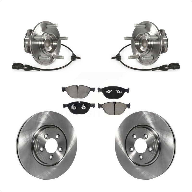 Transit Auto KBB-128577 Wheel Bearing and Hub Assembly for 2010 Jaguar XF - Front product image