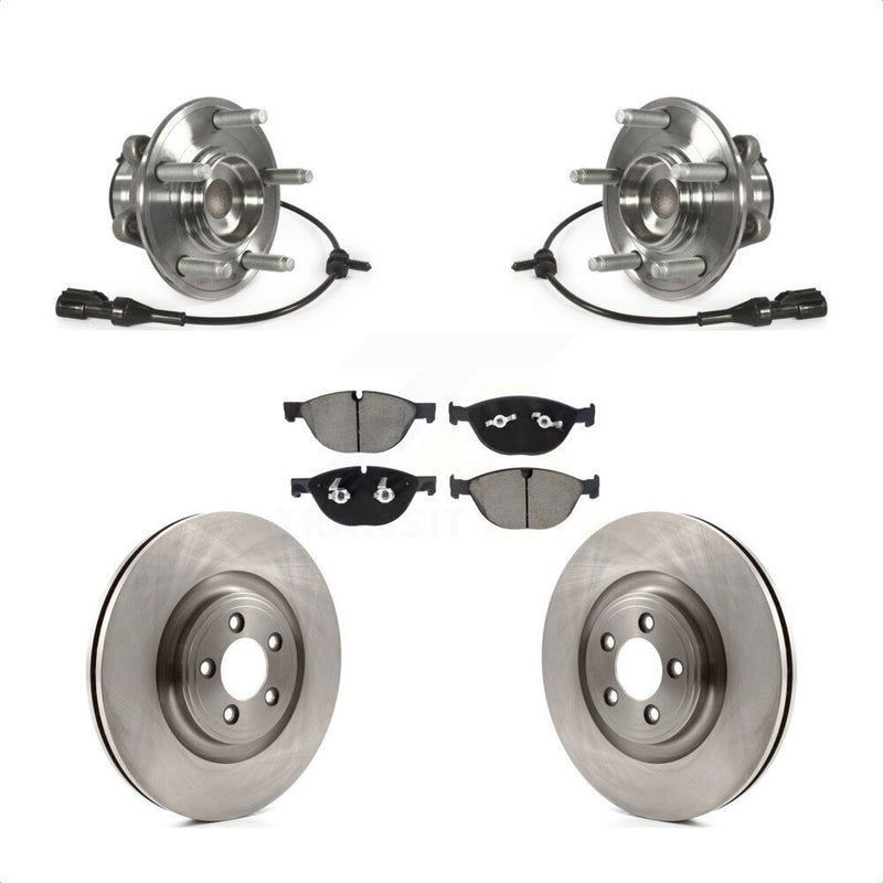 Transit Auto KBB-128578 Wheel Bearing and Hub Assembly for 2010-2017 Jaguar XJ, Jaguar XF - Front product image