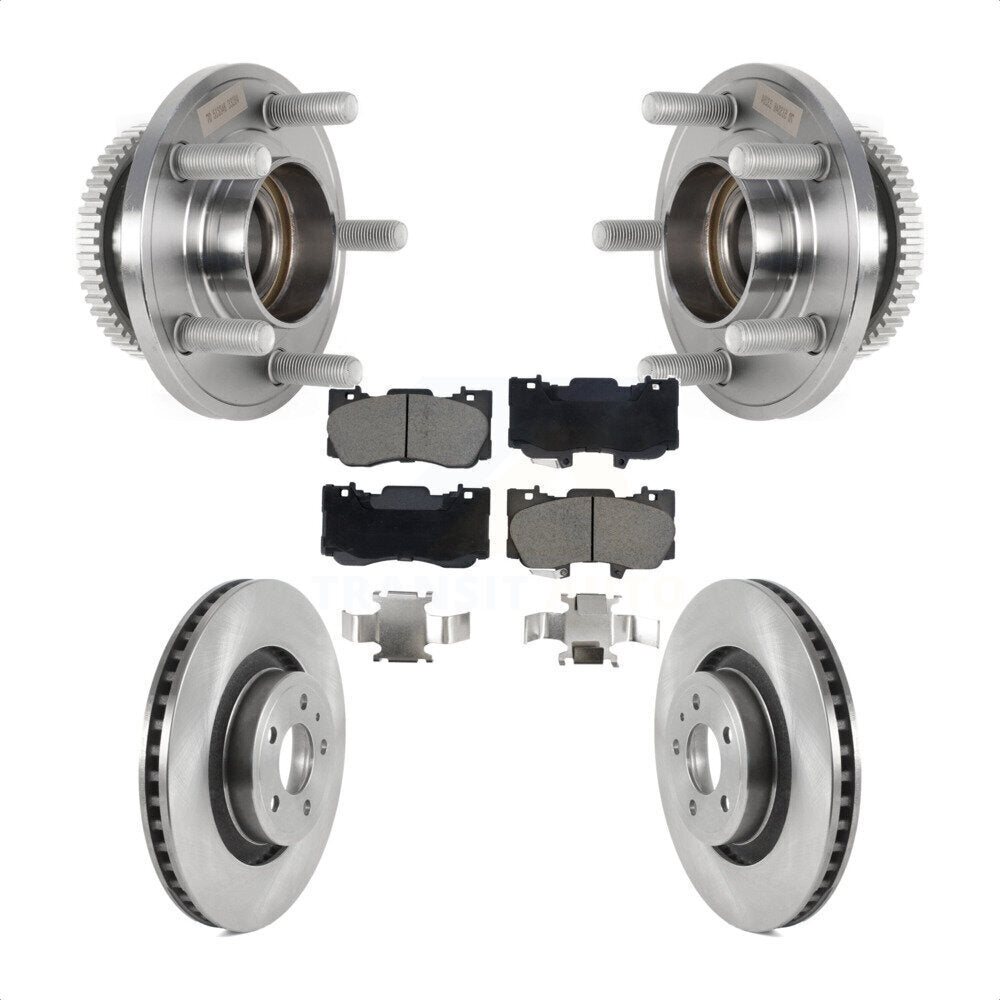 Transit Auto KBB-128583 Wheel Bearing and Hub Assembly for 2015-2019 Ford Mustang - Front product image