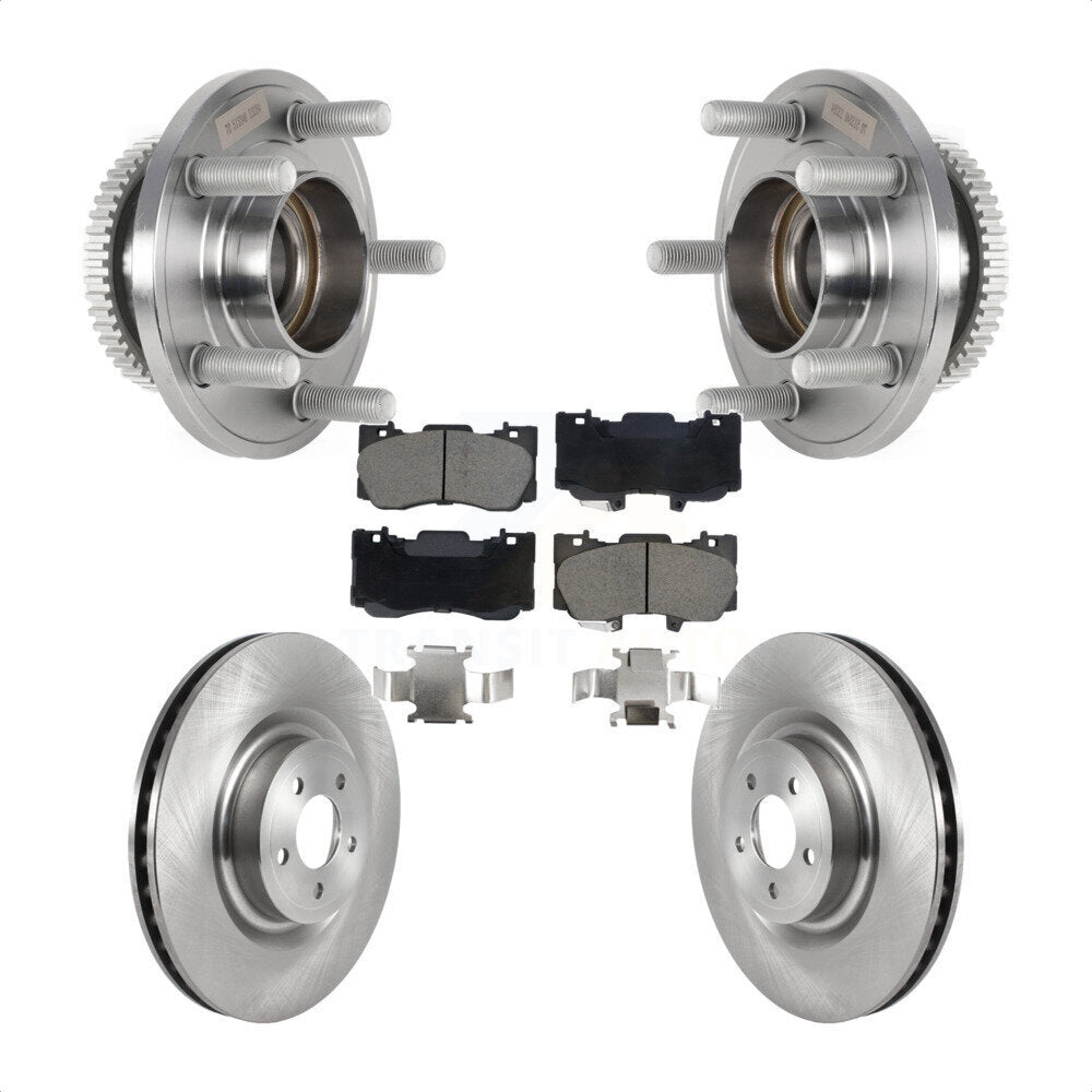 Transit Auto KBB-128586 Wheel Bearing and Hub Assembly for 2020 Ford Mustang - Front product image