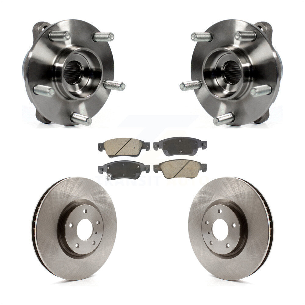 Transit Auto KBB-128588 Wheel Bearing and Hub Assembly for 2007-2015 INFINITI Q60, INFINITI G35 - Front product image
