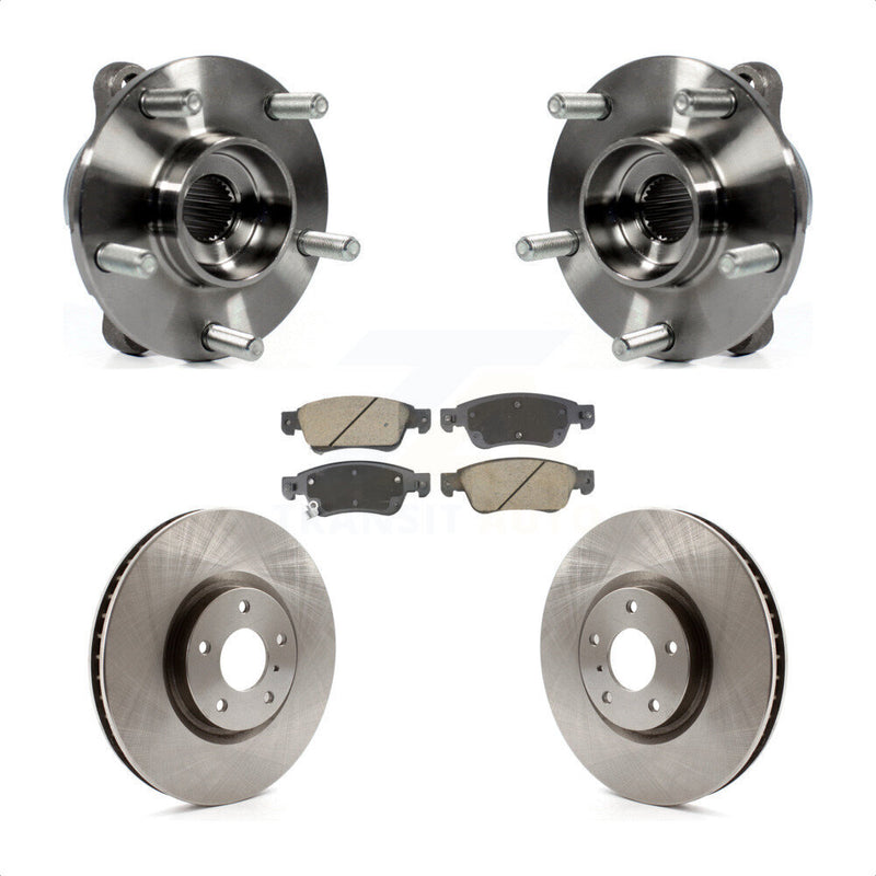 Transit Auto KBB-128588 Wheel Bearing and Hub Assembly for 2007-2015 INFINITI Q60, INFINITI G35 - Front product image