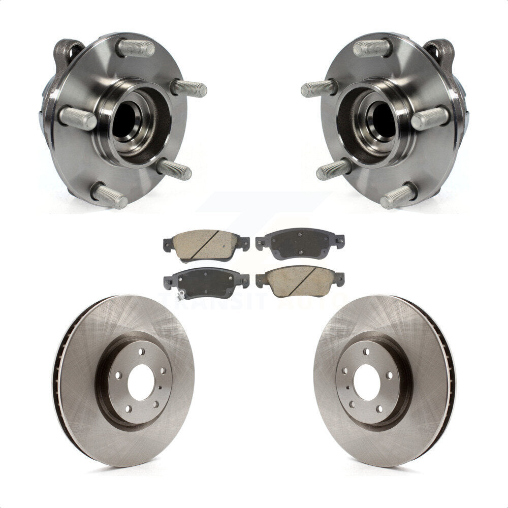 Transit Auto KBB-128589 Wheel Bearing and Hub Assembly for 2007-2015 INFINITI Q60, INFINITI G37, INFINITI G35 - Front product image