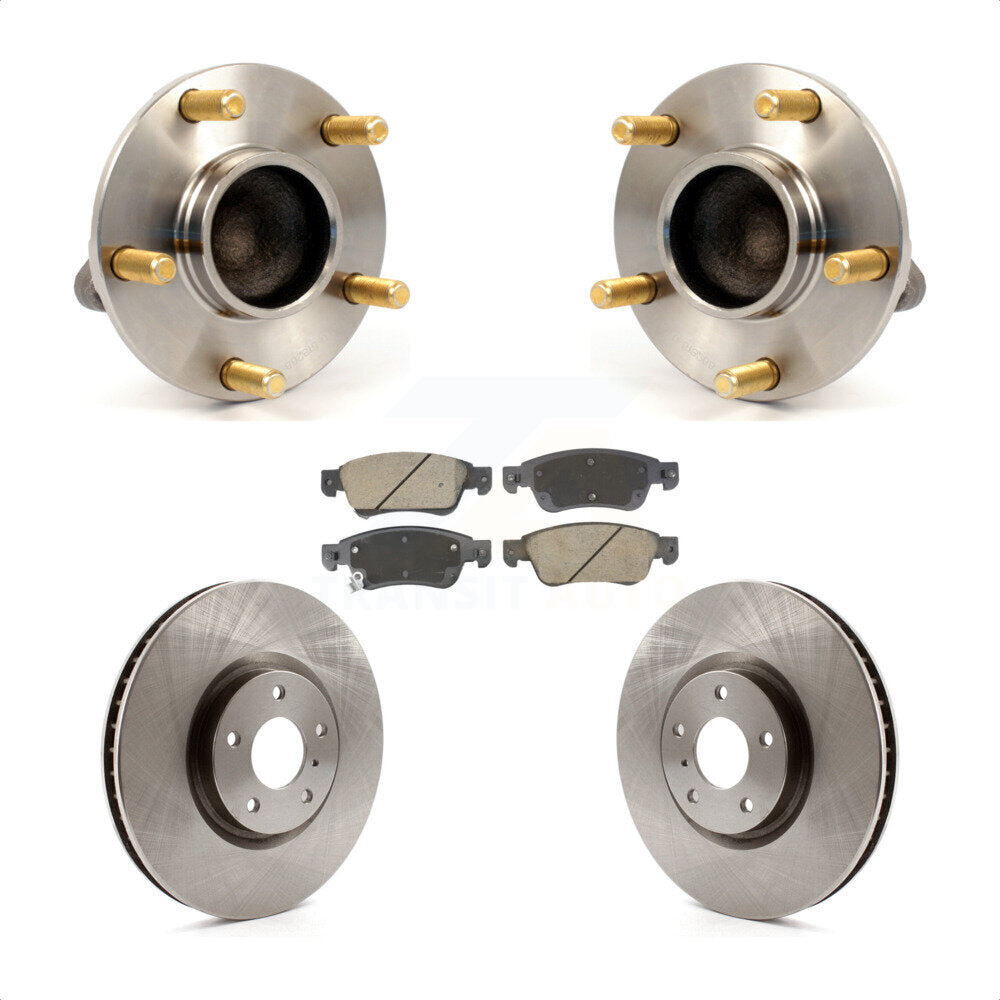 Transit Auto KBB-128596 Wheel Bearing and Hub Assembly for 2007 INFINITI G35 - Front product image