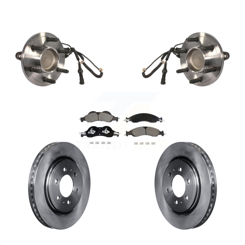 Transit Auto KBB-128597 Wheel Bearing and Hub Assembly for 2007-2009 Ford Expedition, Lincoln Navigator - Front product image