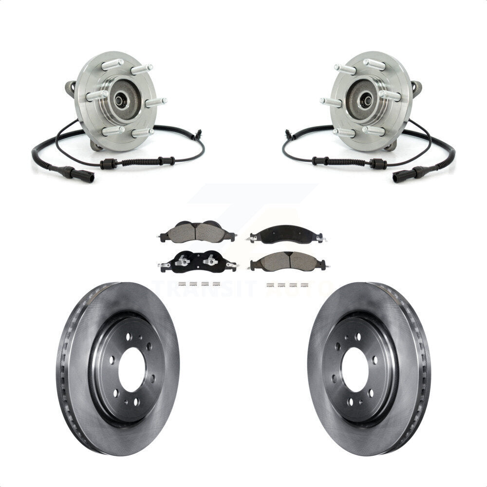 Transit Auto KBB-128598 Wheel Bearing and Hub Assembly for 2007-2009 Lincoln Navigator, Ford Expedition - Front product image
