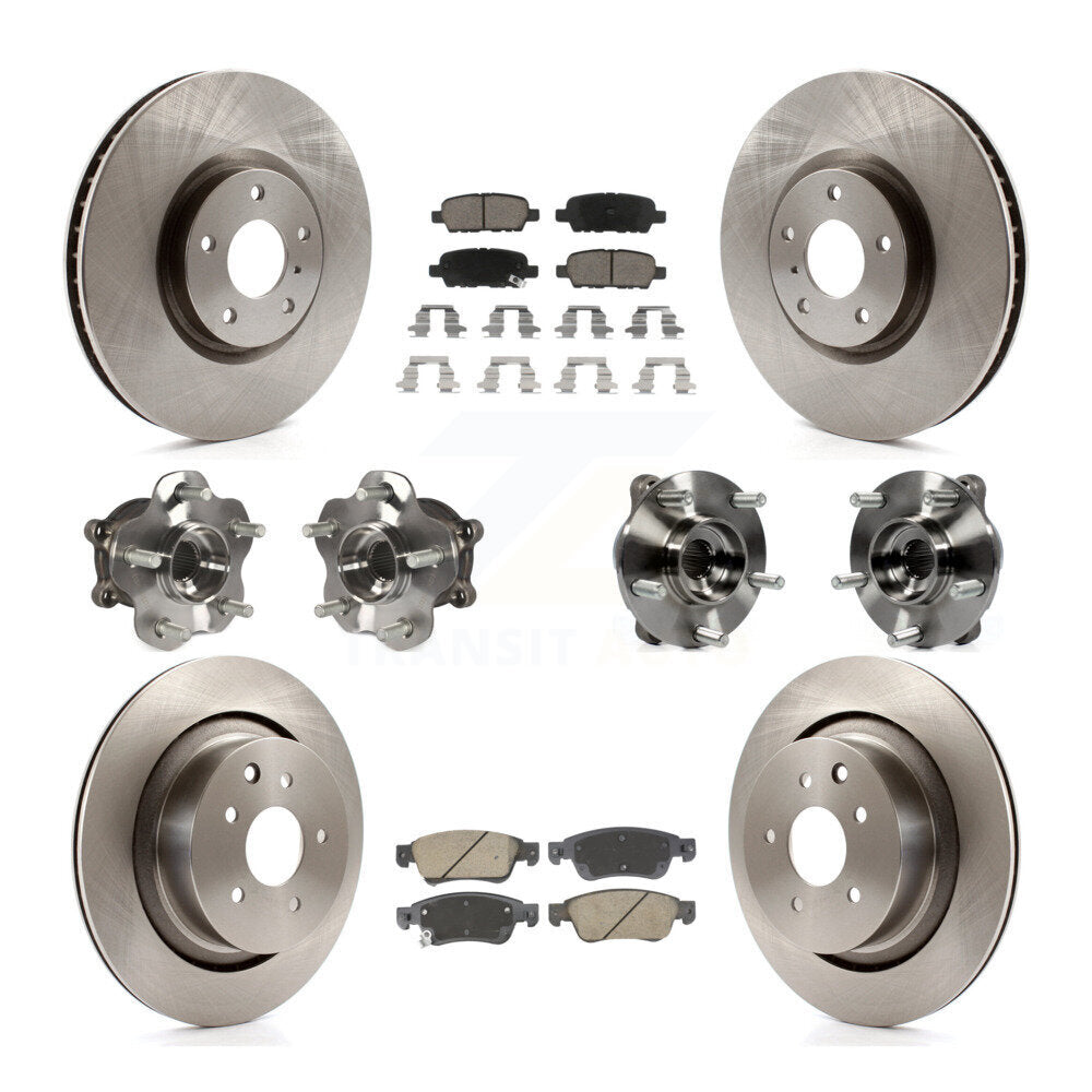 Transit Auto KBB-128610 Wheel Bearing and Hub Assembly for 2007-2015 INFINITI Q60, INFINITI G35 - Front and Rear product image