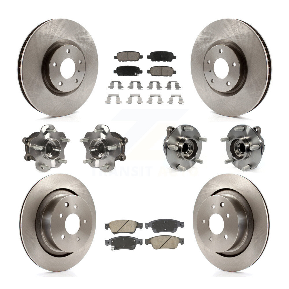 Transit Auto KBB-128611 Wheel Bearing and Hub Assembly for 2007-2015 INFINITI Q60, INFINITI G35 - Front and Rear product image