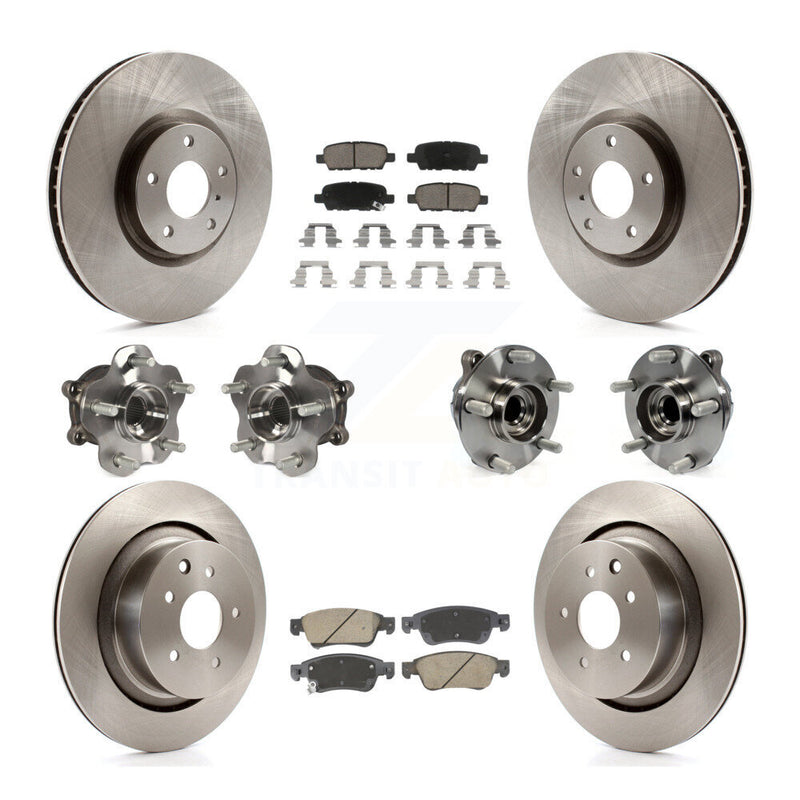 Transit Auto KBB-128611 Wheel Bearing and Hub Assembly for 2007-2015 INFINITI Q60, INFINITI G35 - Front and Rear product image