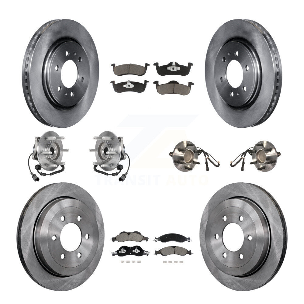 Transit Auto KBB-128626 Wheel Bearing and Hub Assembly for 2007-2009 Ford Expedition, Lincoln Navigator - Front and Rear product image