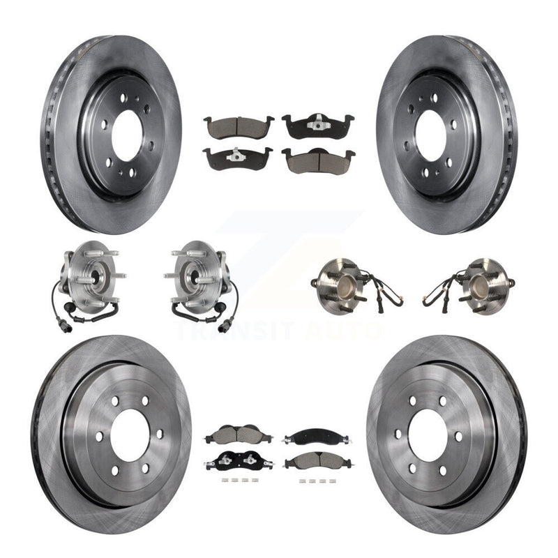 Transit Auto KBB-128626 Wheel Bearing and Hub Assembly for 2007-2009 Ford Expedition, Lincoln Navigator - Front and Rear product image