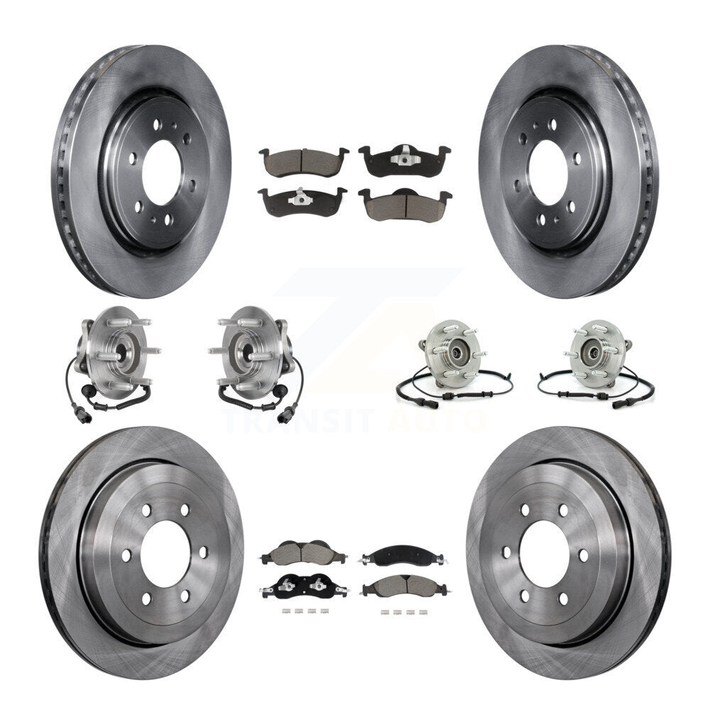 Transit Auto KBB-128627 Wheel Bearing and Hub Assembly for 2007-2009 Lincoln Navigator, Ford Expedition - Front and Rear product image
