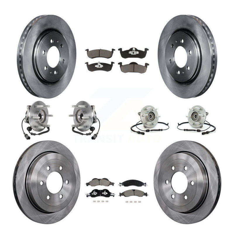 Transit Auto KBB-128627 Wheel Bearing and Hub Assembly for 2007-2009 Lincoln Navigator, Ford Expedition - Front and Rear product image
