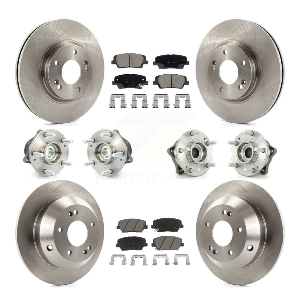 Transit Auto KBB-128628 Wheel Bearing and Hub Assembly for 2010-2013 Kia Sorento, Hyundai Santa Fe - Front and Rear product image