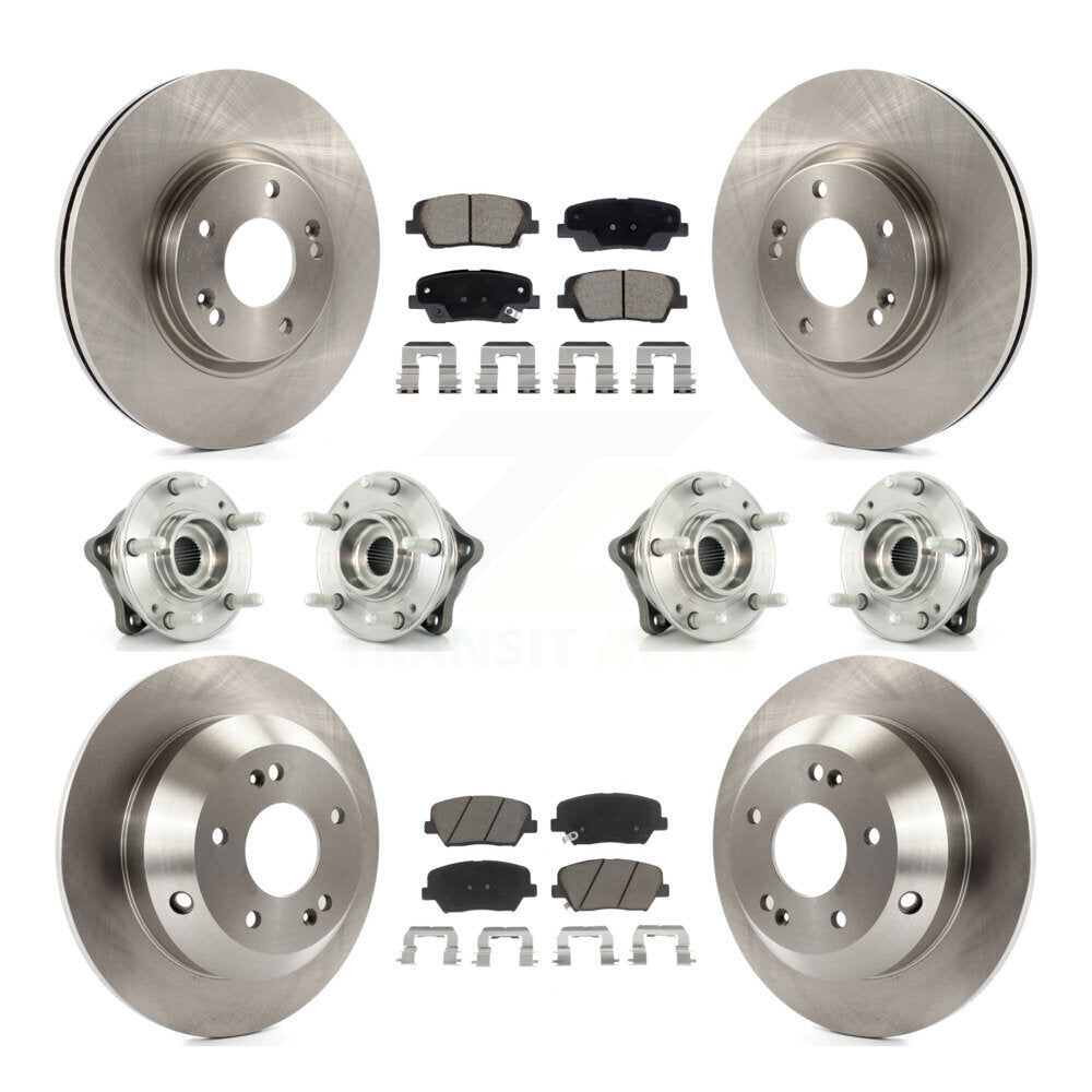 Transit Auto KBB-128629 Wheel Bearing and Hub Assembly for 2010-2013 Kia Sorento, Hyundai Santa Fe - Front and Rear product image