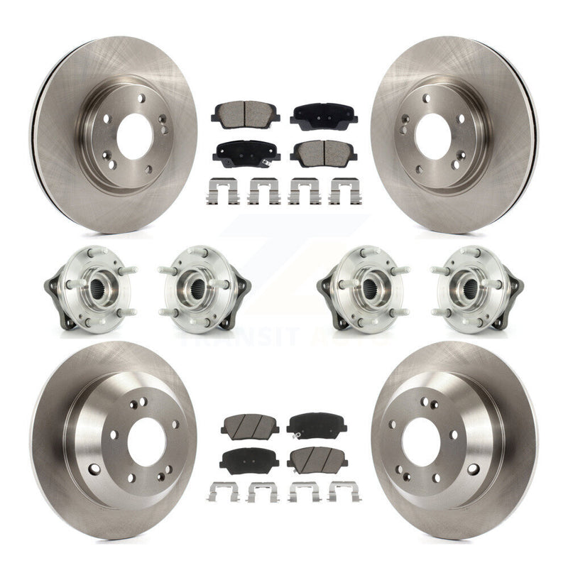 Transit Auto KBB-128629 Wheel Bearing and Hub Assembly for 2010-2013 Kia Sorento, Hyundai Santa Fe - Front and Rear product image
