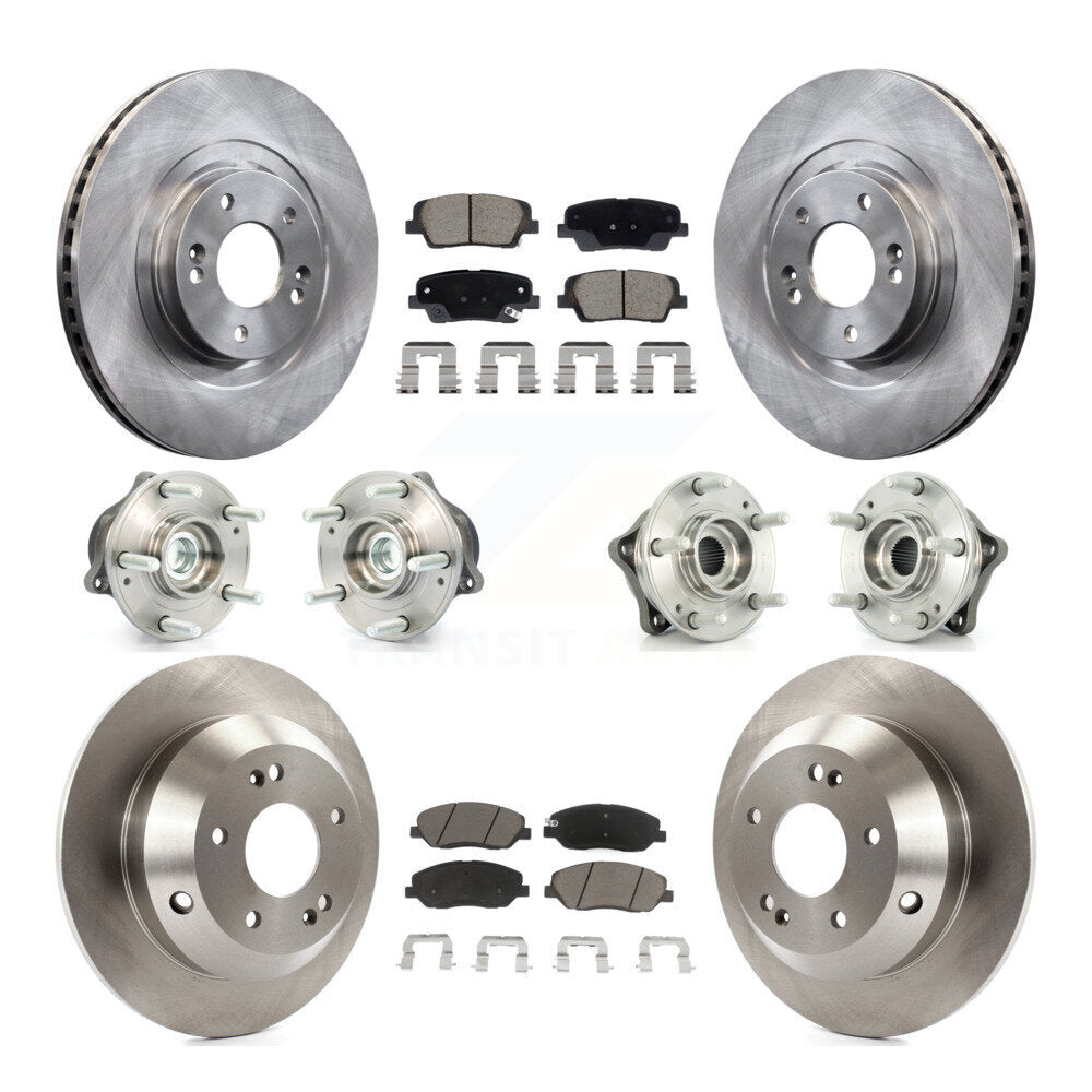 Transit Auto KBB-128630 Wheel Bearing and Hub Assembly for 2013-2015 Hyundai Santa Fe, Hyundai Santa Fe XL - Front and Rear product image