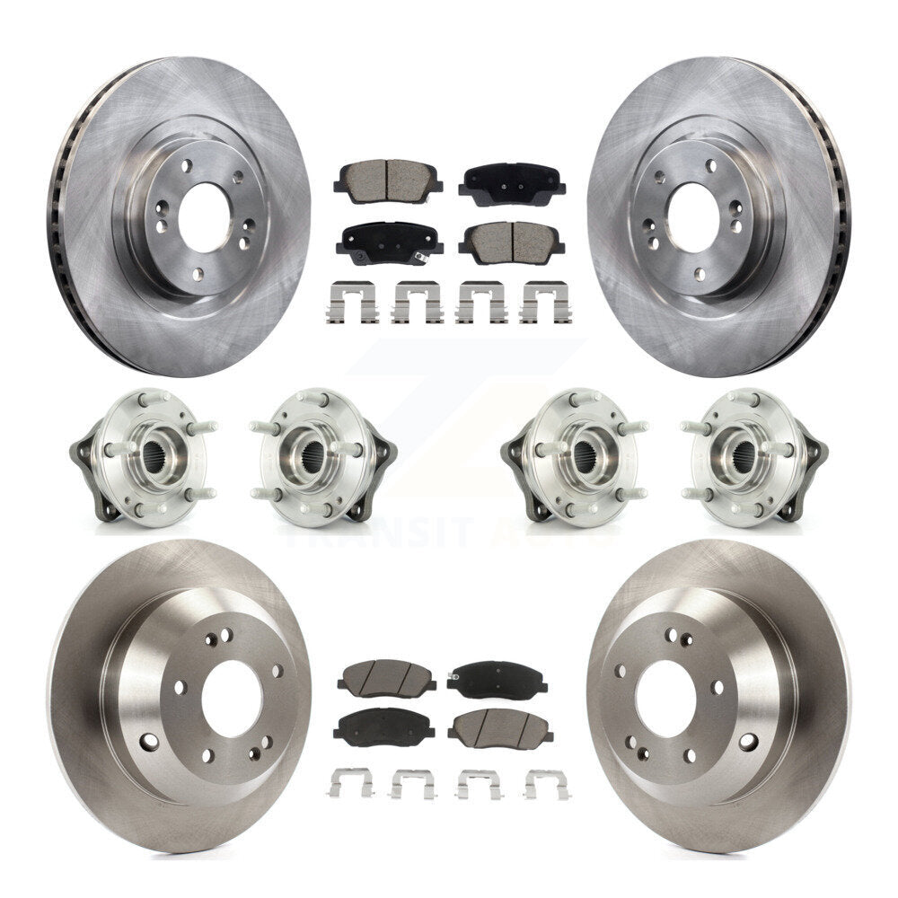Transit Auto KBB-128631 Wheel Bearing and Hub Assembly for 2013-2015 Hyundai Santa Fe, Hyundai Santa Fe XL - Front and Rear product image