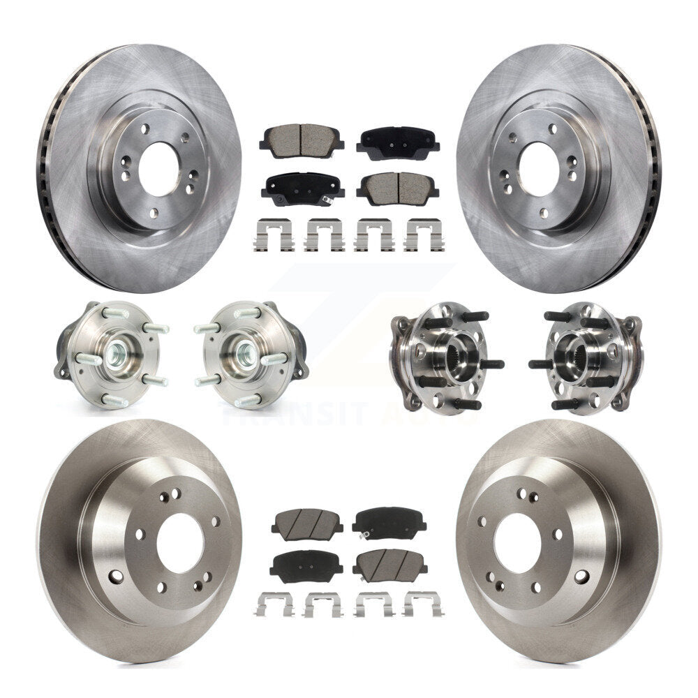 Transit Auto KBB-128636 Wheel Bearing and Hub Assembly for 2015-2016 Hyundai Santa Fe Sport - Front and Rear product image