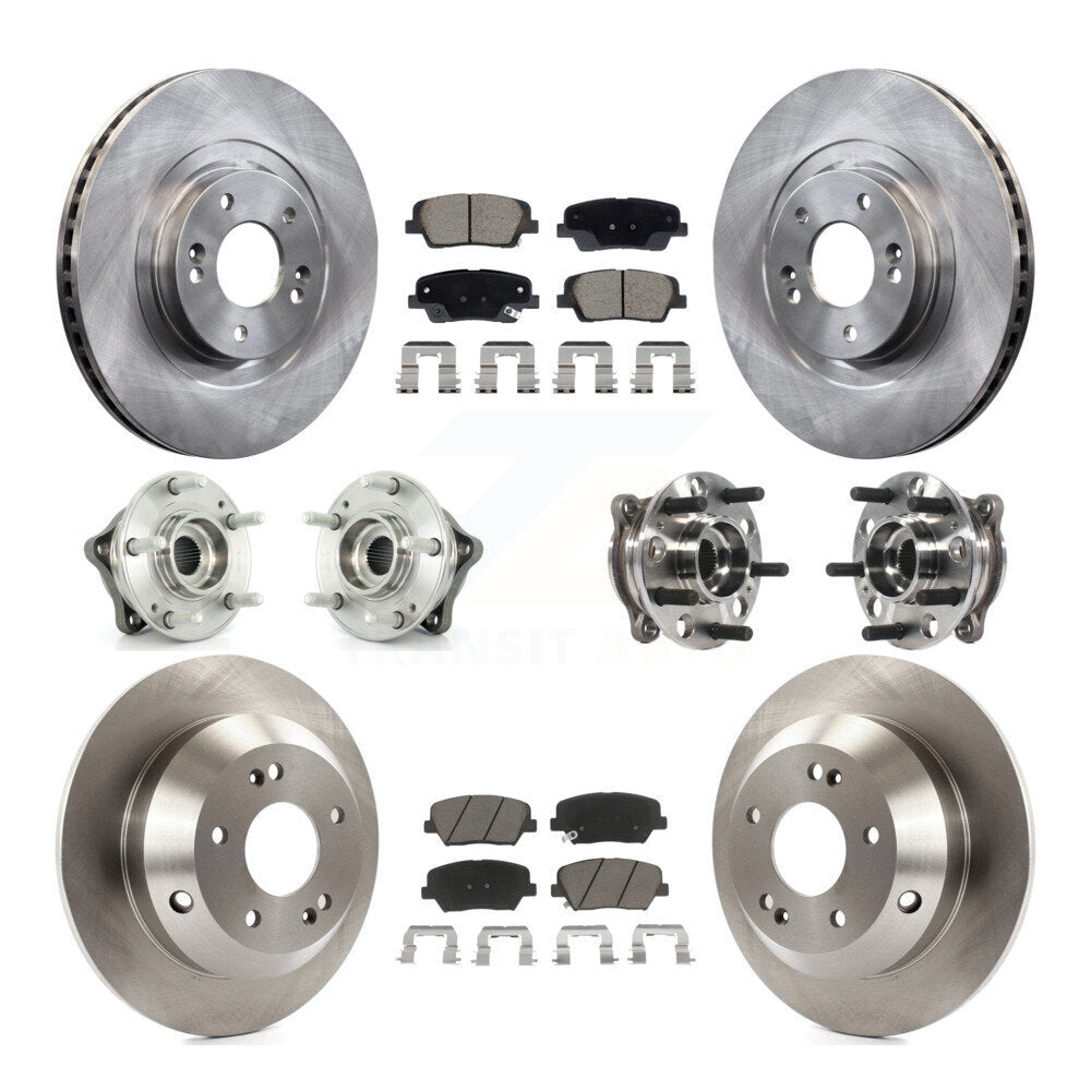 Transit Auto KBB-128637 Wheel Bearing and Hub Assembly for 2015-2016 Hyundai Santa Fe Sport - Front and Rear product image