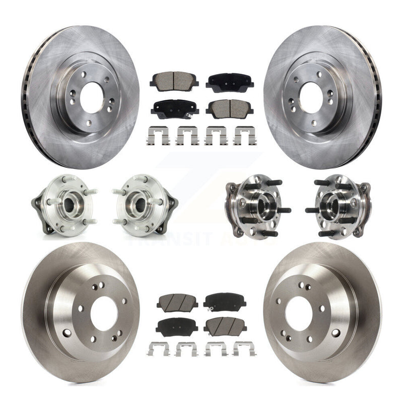 Transit Auto KBB-128637 Wheel Bearing and Hub Assembly for 2015-2016 Hyundai Santa Fe Sport - Front and Rear product image