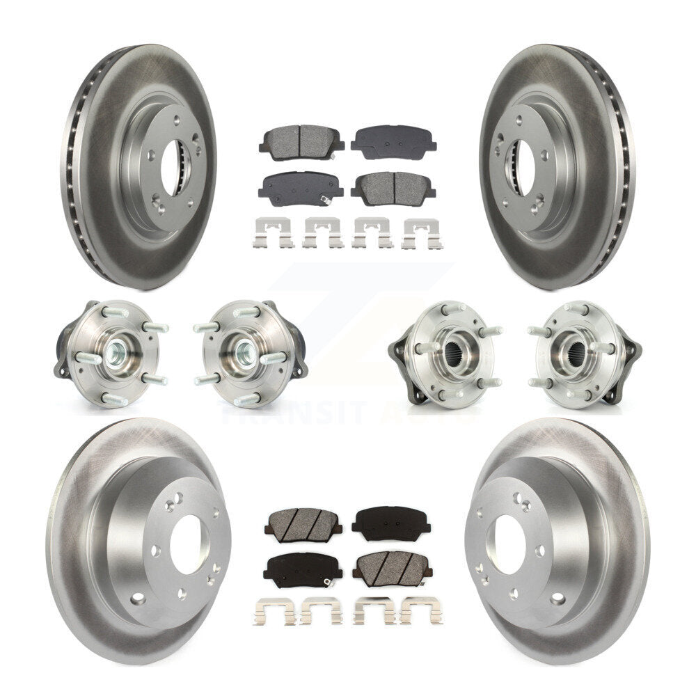 Transit Auto KBB-128674 Wheel Bearing and Hub Assembly for 2010-2013 Kia Sorento, Hyundai Santa Fe - Front and Rear product image