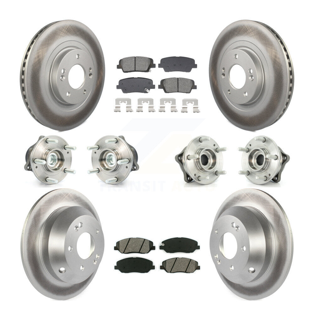 Transit Auto KBB-128676 Wheel Bearing and Hub Assembly for 2013-2015 Hyundai Santa Fe, Hyundai Santa Fe XL - Front and Rear product image