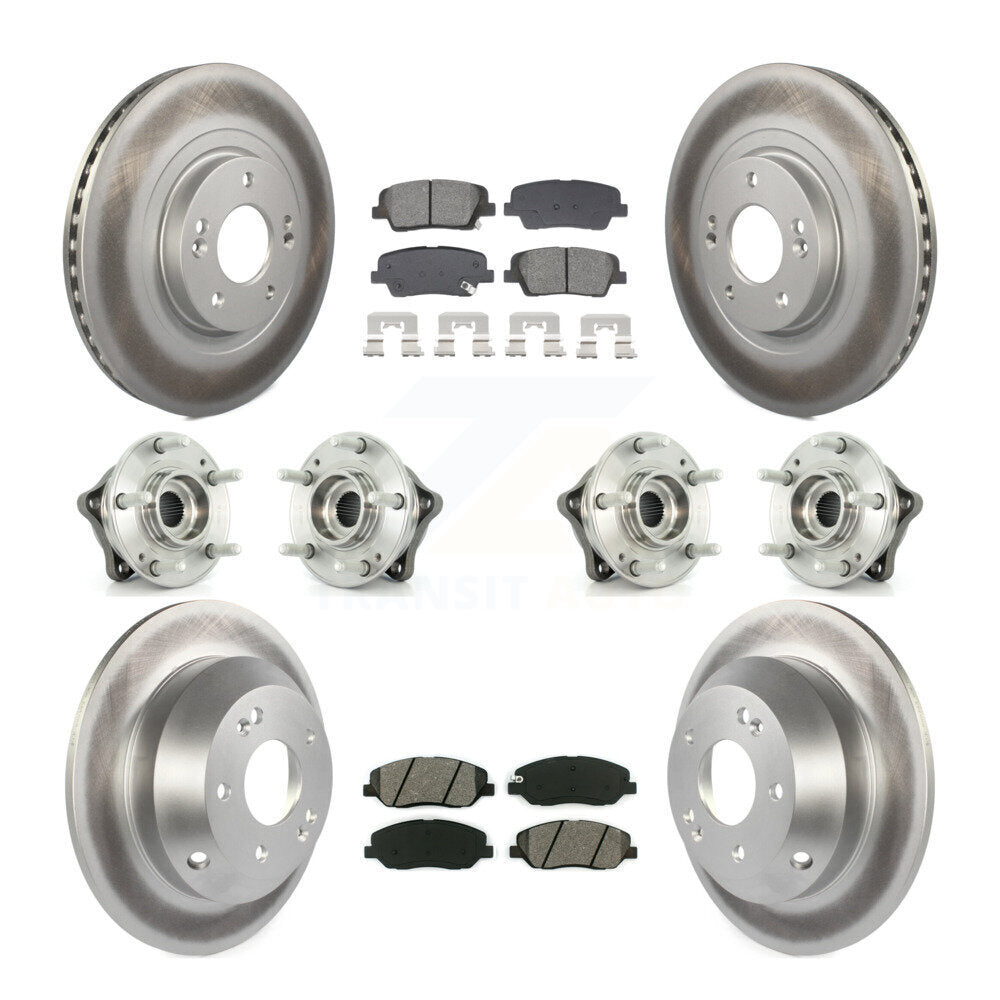 Transit Auto KBB-128677 Wheel Bearing and Hub Assembly for 2013-2015 Hyundai Santa Fe, Hyundai Santa Fe XL - Front and Rear product image