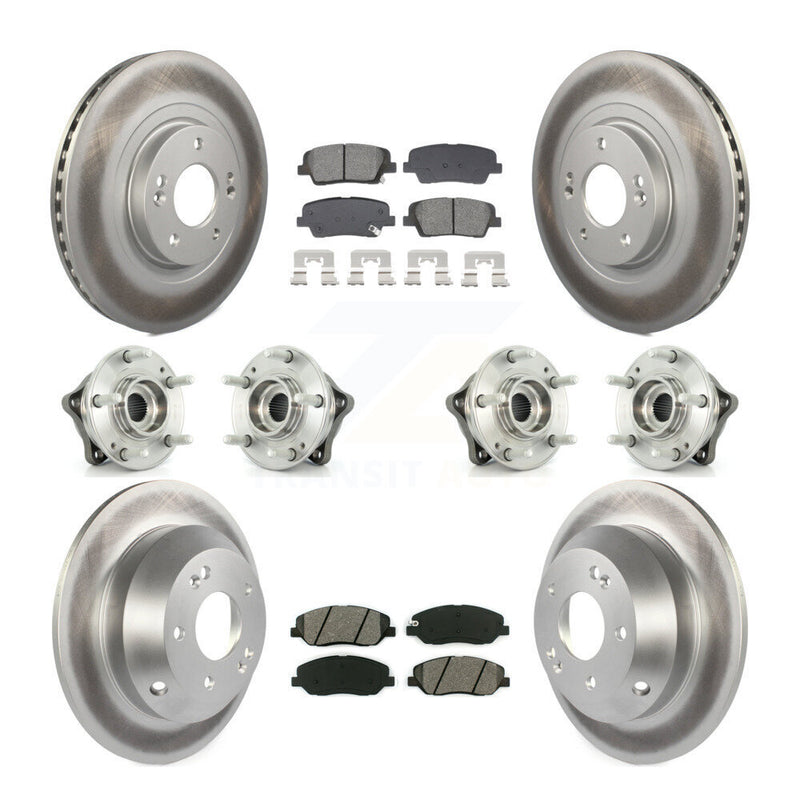 Transit Auto KBB-128677 Wheel Bearing and Hub Assembly for 2013-2015 Hyundai Santa Fe, Hyundai Santa Fe XL - Front and Rear product image