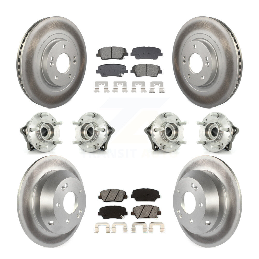 Transit Auto KBB-128681 Wheel Bearing and Hub Assembly for 2013-2015 Kia Sorento, Hyundai Santa Fe Sport - Front and Rear product image