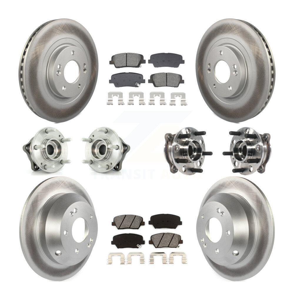 Transit Auto KBB-128683 Wheel Bearing and Hub Assembly for 2015-2016 Hyundai Santa Fe Sport - Front and Rear product image