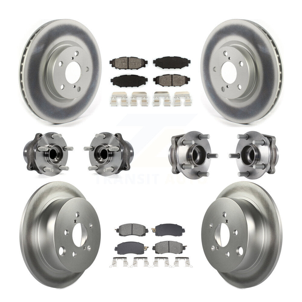 Transit Auto KBB-128685 Wheel Bearing and Hub Assembly for 2017-2021 Subaru Impreza - Front and Rear product image