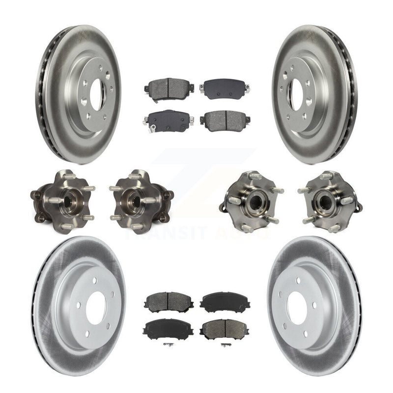 Transit Auto KBB-128689 Wheel Bearing and Hub Assembly for 2019-2022 Nissan Rogue Sport, Nissan Qashqai - Front and Rear product image