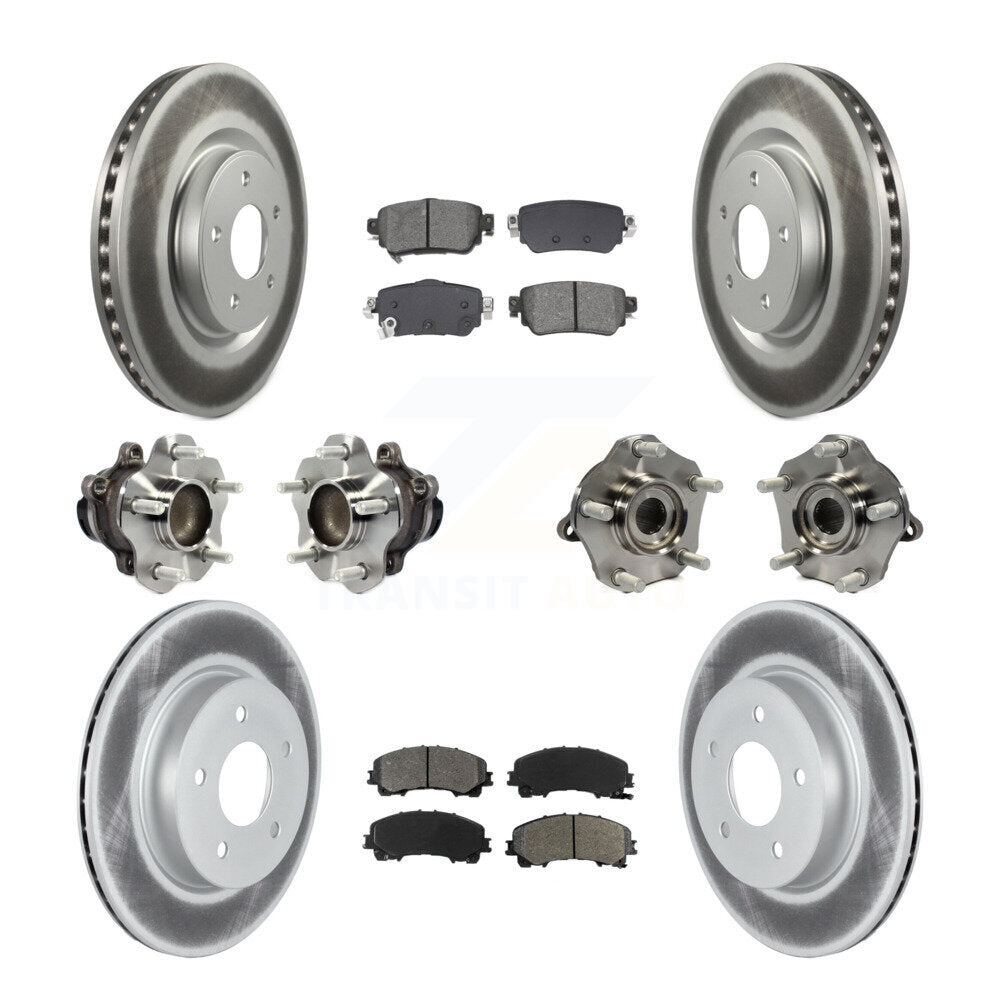 Transit Auto KBB-128692 Wheel Bearing and Hub Assembly for 2019 Nissan Rogue - Front and Rear product image