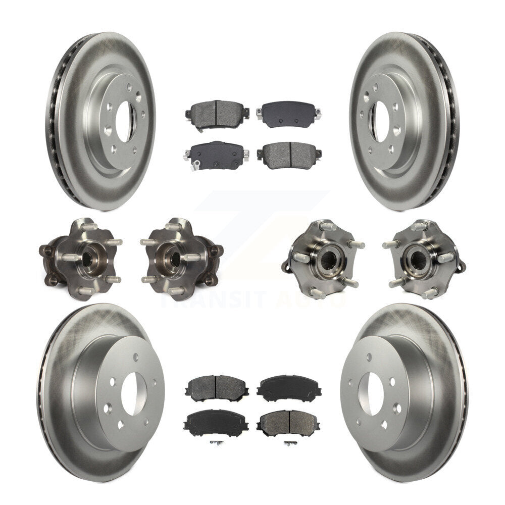 Transit Auto KBB-128693 Wheel Bearing and Hub Assembly for 2019 Nissan Rogue Sport - Front and Rear product image