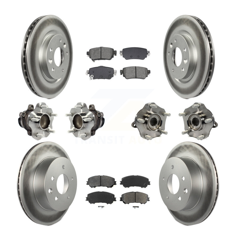 Transit Auto KBB-128694 Wheel Bearing and Hub Assembly for 2019 Nissan Rogue Sport - Front and Rear product image