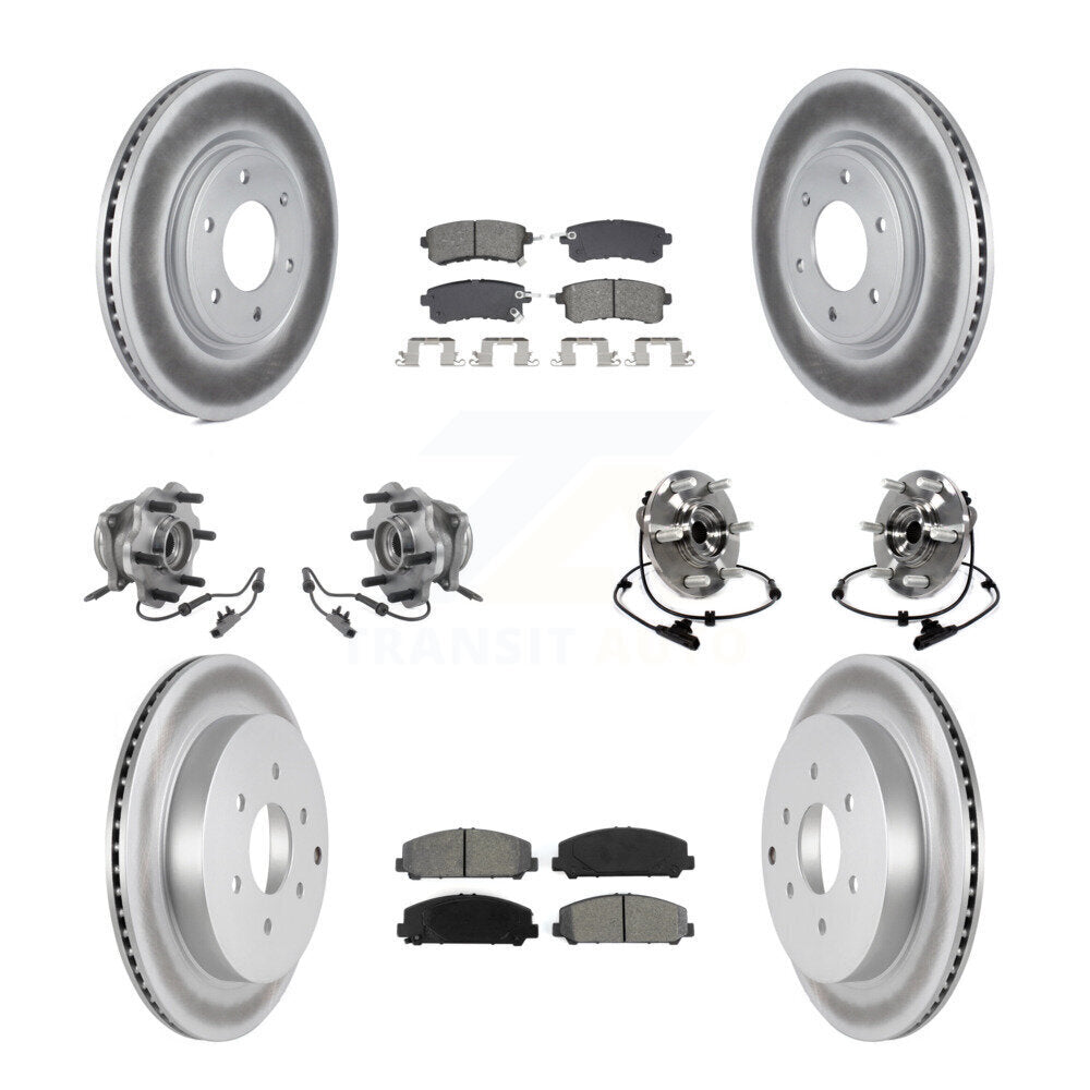 Transit Auto KBB-128696 Wheel Bearing and Hub Assembly for 2011-2023 Nissan Armada, INFINITI QX80, INFINITI QX56 - Front and Rear product image