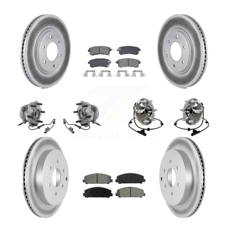 Transit Auto KBB-128696 Wheel Bearing and Hub Assembly for 2011-2023 Nissan Armada, INFINITI QX80, INFINITI QX56 - Front and Rear product image