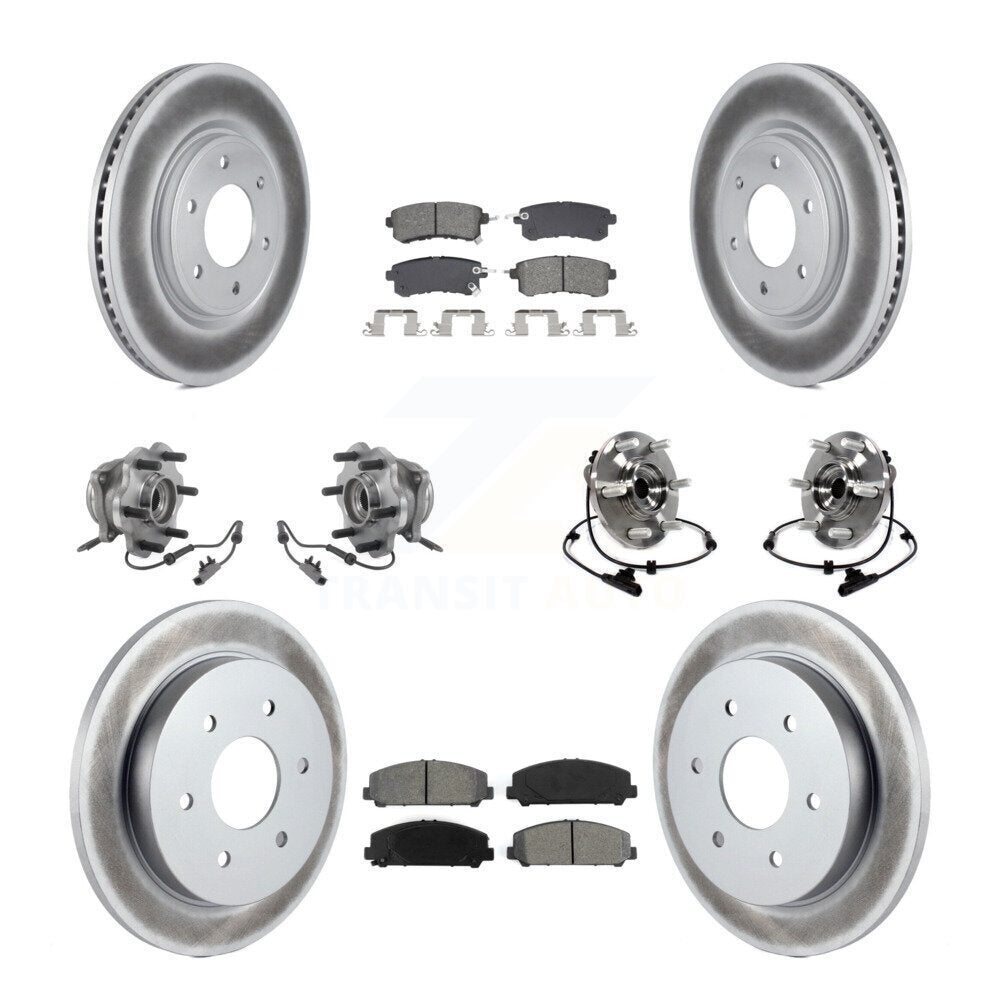 Transit Auto KBB-128697 Wheel Bearing and Hub Assembly for 2017-2019 Nissan Armada - Front and Rear product image