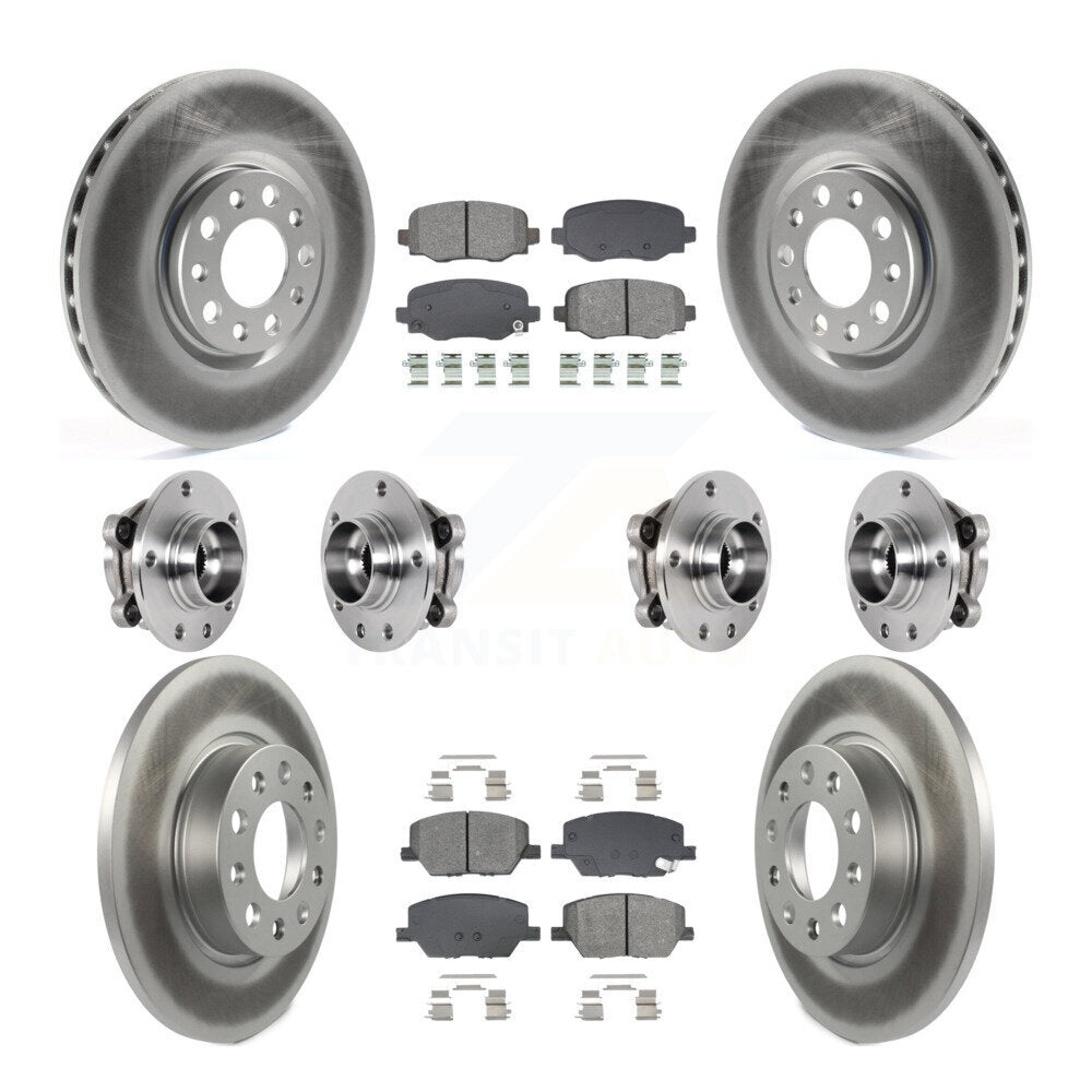 Transit Auto KBB-128698 Wheel Bearing and Hub Assembly for 2015-2021 Fiat 500X, Jeep Renegade - Front and Rear product image