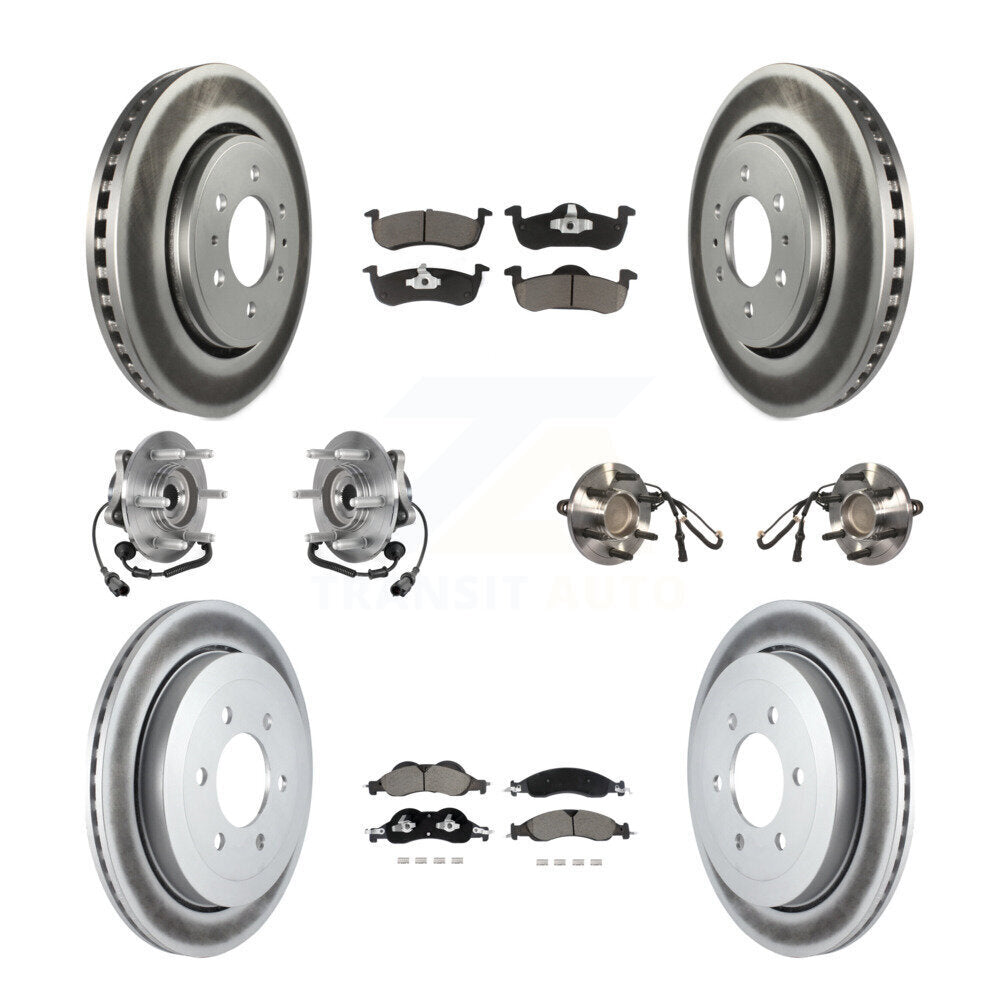Transit Auto KBB-128712 Wheel Bearing and Hub Assembly for 2007-2009 Ford Expedition, Lincoln Navigator - Front and Rear product image
