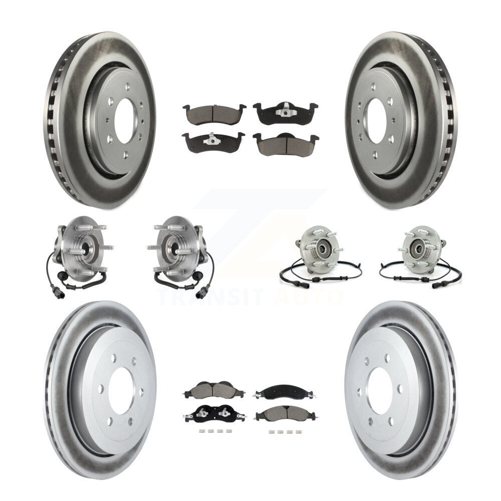 Transit Auto KBB-128713 Wheel Bearing and Hub Assembly for 2007-2009 Lincoln Navigator, Ford Expedition - Front and Rear product image