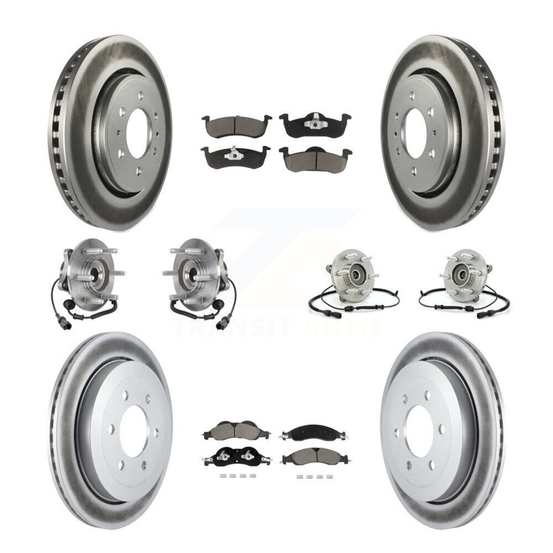 Transit Auto KBB-128713 Wheel Bearing and Hub Assembly for 2007-2009 Lincoln Navigator, Ford Expedition - Front and Rear product image