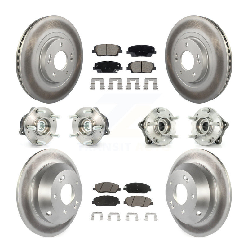 Transit Auto KBB-128728 Wheel Bearing and Hub Assembly for 2013-2015 Hyundai Santa Fe, Hyundai Santa Fe XL - Front and Rear product image