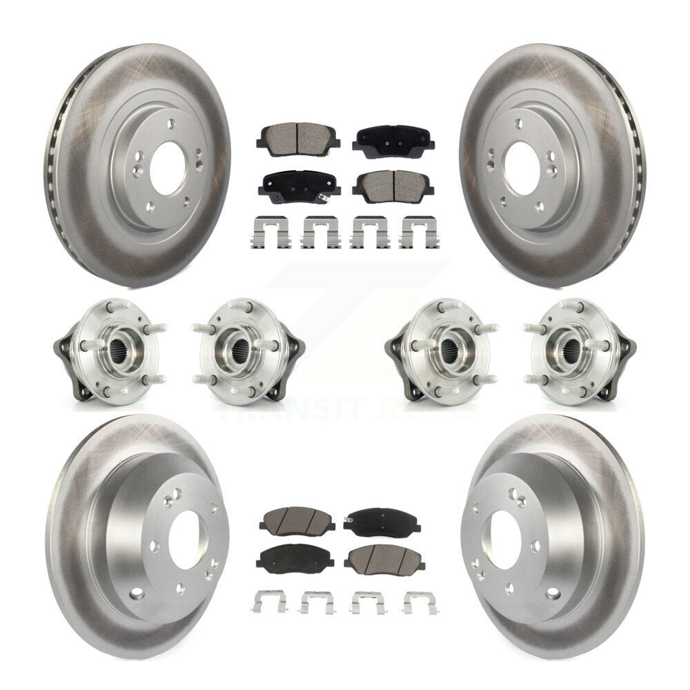 Transit Auto KBB-128729 Wheel Bearing and Hub Assembly for 2013-2015 Hyundai Santa Fe, Hyundai Santa Fe XL - Front and Rear product image