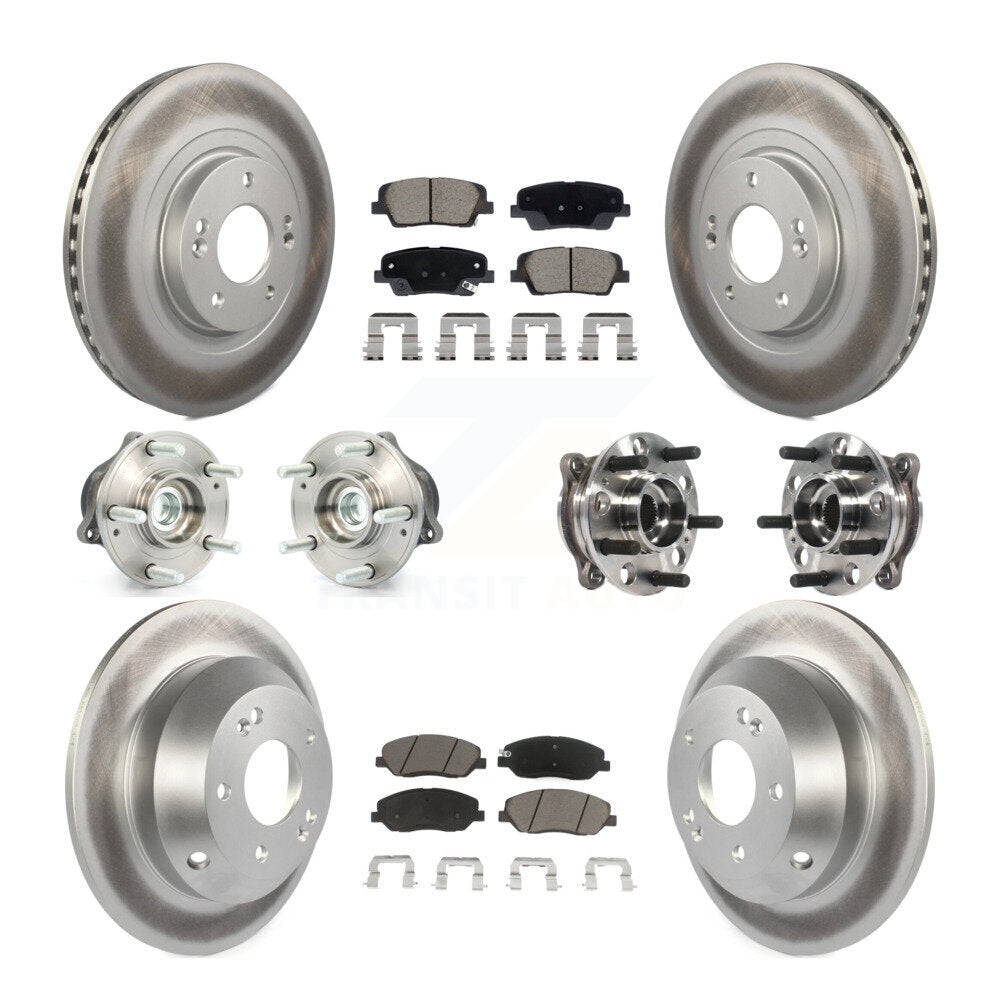 Transit Auto KBB-128730 Wheel Bearing and Hub Assembly for 2015-2016 Hyundai Santa Fe XL, Hyundai Santa Fe - Front and Rear product image