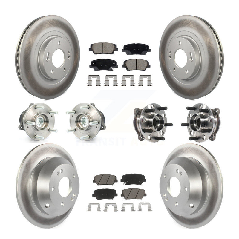 Transit Auto KBB-128734 Wheel Bearing and Hub Assembly for 2015-2016 Hyundai Santa Fe Sport - Front and Rear product image