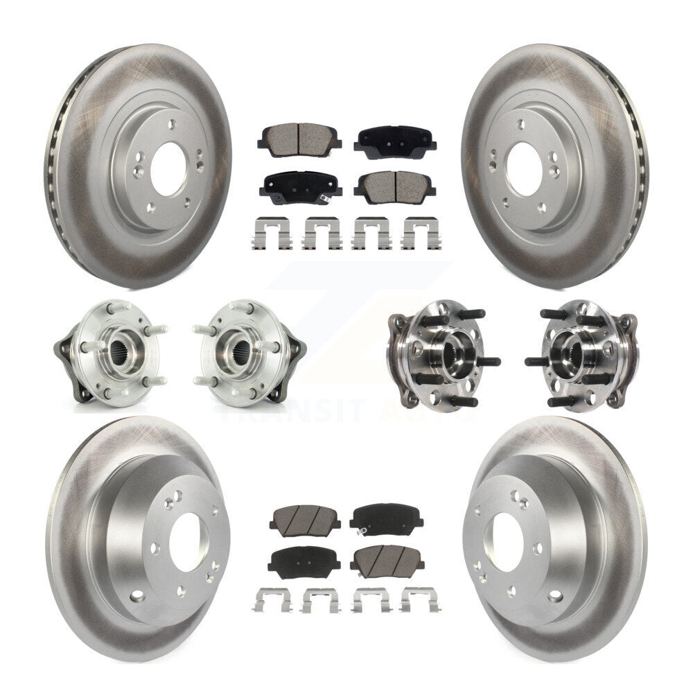 Transit Auto KBB-128735 Wheel Bearing and Hub Assembly for 2015-2016 Hyundai Santa Fe Sport - Front and Rear product image
