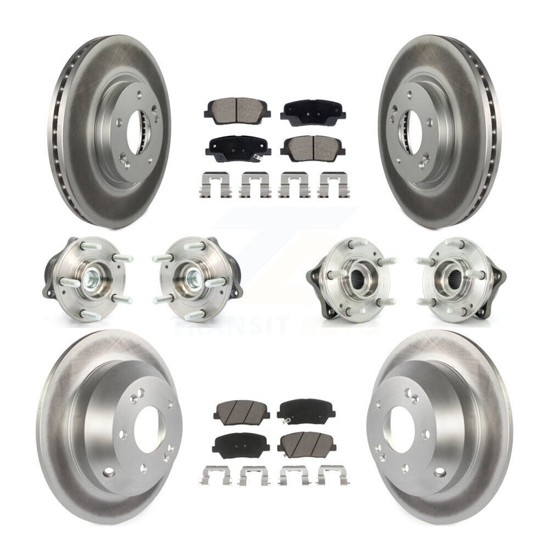 Transit Auto KBB-128736 Wheel Bearing and Hub Assembly for 2010-2013 Kia Sorento, Hyundai Santa Fe - Front and Rear product image
